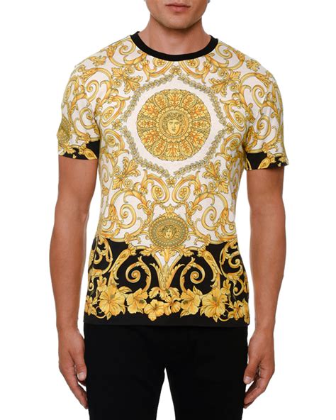 versace collection dress shirt|Versace t shirts for men.